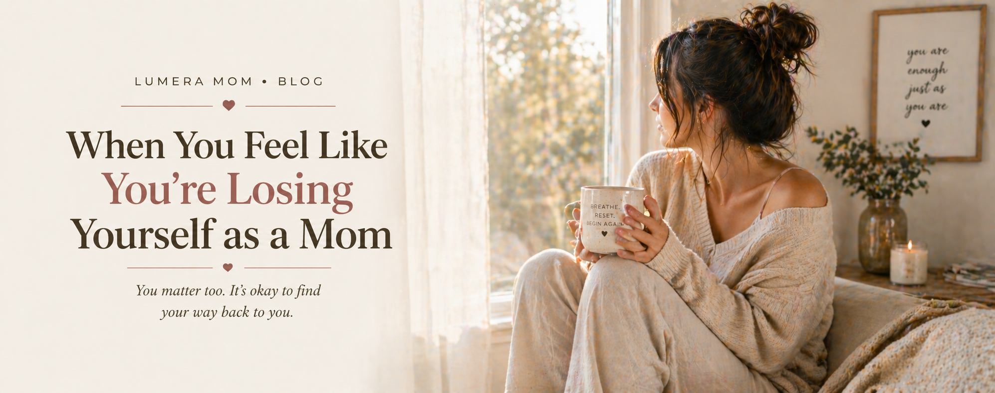 When You Feel Like You’re Losing Yourself as a Mom